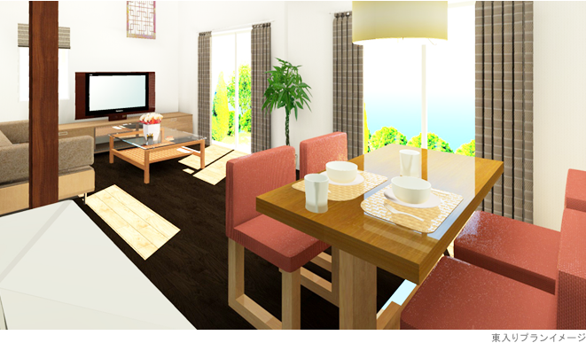 livingdining リビングダイニング（アーバンフォレスト）写真