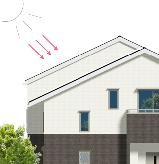 太陽からもっとも効率よく発電できる屋根